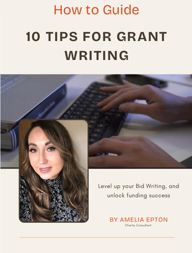 Download my free guide with essential grant writing tips to get you started on the right foot! Free Grant Writing Tips Guide by Amelia Charity Consultancy